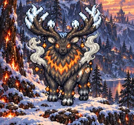Monster card Ashal, the Ashmane Elk