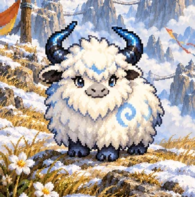 Monster card Cloudgrazer Yaklet