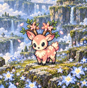 Monster card Petalhorn Doe