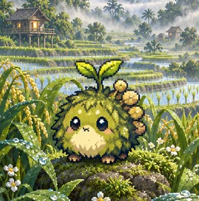 Monster card Pomu Seedcarrier