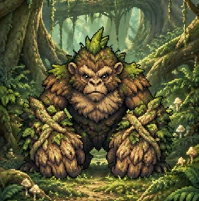 Monster card Rootknuckle Ape