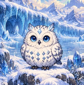 Monster card Snowblind Owl