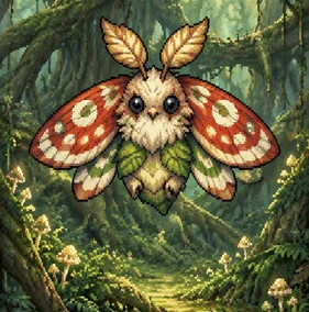 Monster card Sporecloak Moth