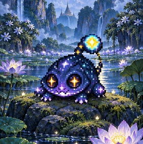 Monster card Star-eyed Newt