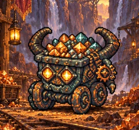 Monster card The Deepvein Bent Cart
