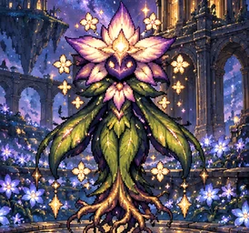 Monster card Veloria, Nocturne Bloomkeeper